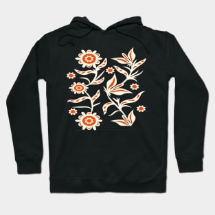 Red flowers Hoodie